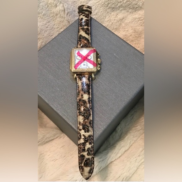 👑✅PRICE FIRM✅ AUTHENTIC 2 Michele Watch Bands & Empty Box Set - Picture 11 of 16